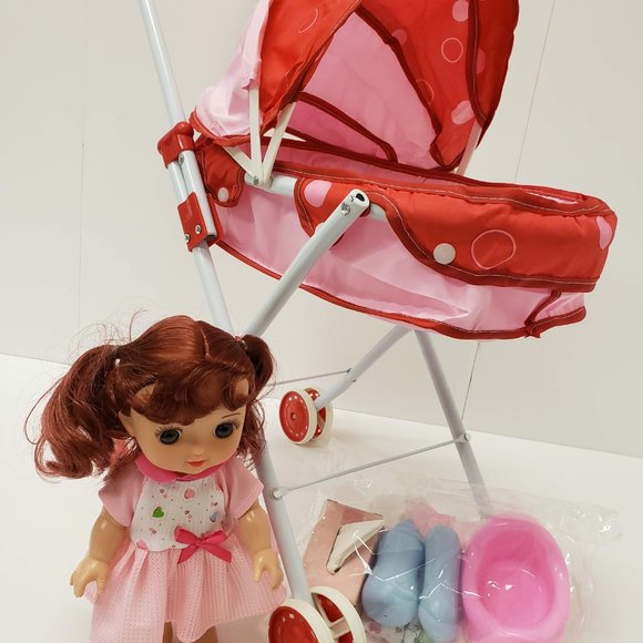 New 10" Doll and Pram Trolley - Picture 12 of 12